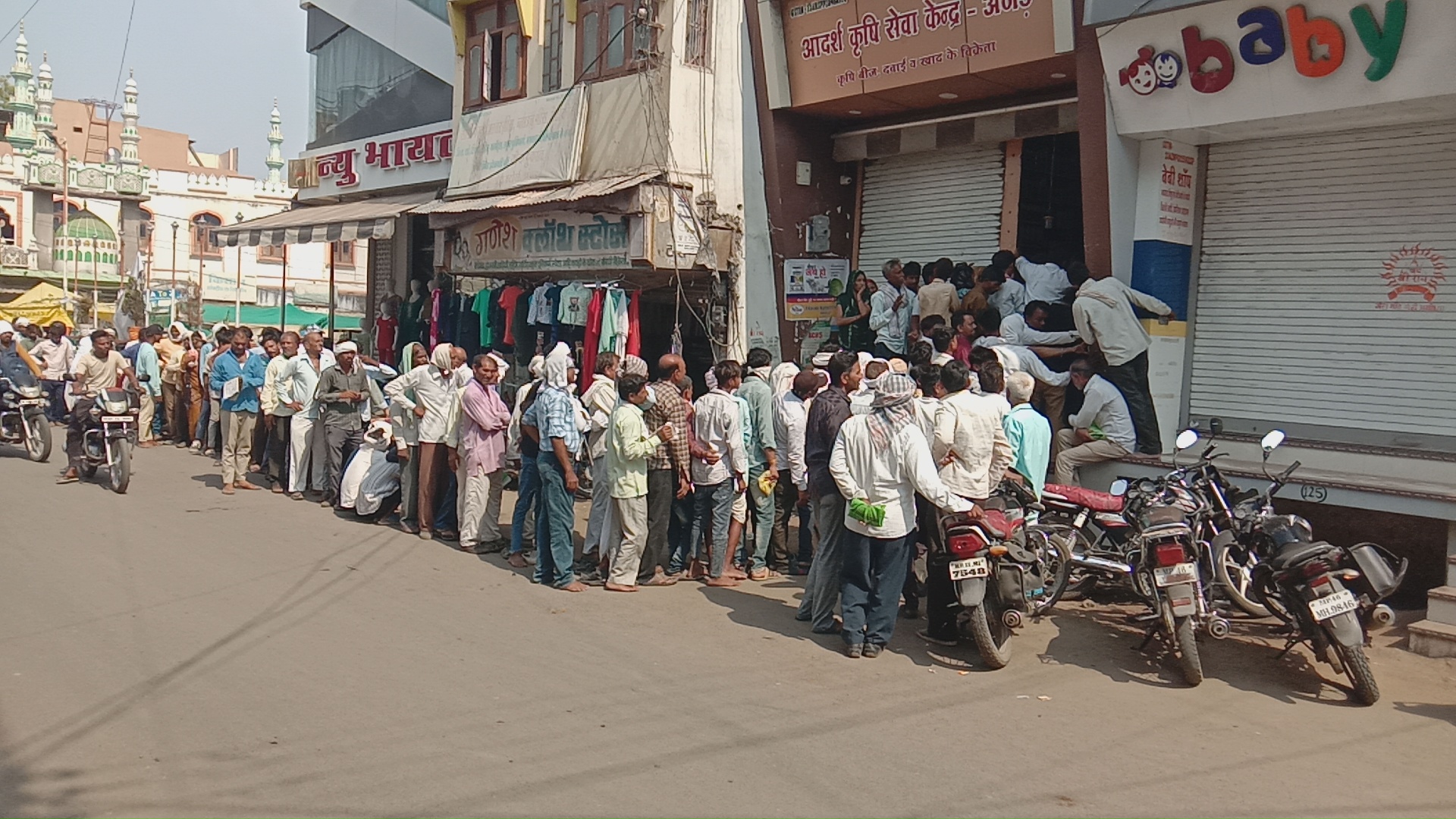 अंजड़ कपास बीज नही मिलने से किसान परेशान