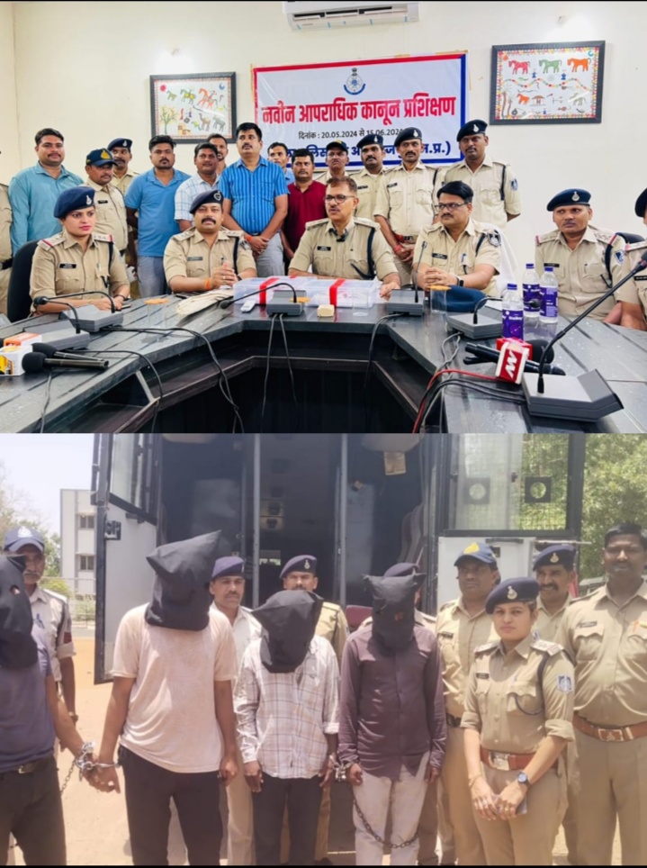 अलीराजपुर के जोबट में  ज्वेलरी शाप पर हुई डकैती का 7 दिन में पुलिस ने किया खुलासा आरोपी माल सहित गिरफ्तार