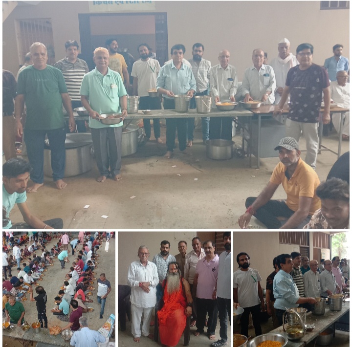 अंजड़ सिंधी समाज के द्वारा भगवान वरुण देव के नाम से लगतार 62 वे वर्ष भंडारे का आयोजन सिंधी समाज धर्मशाला खाटू श्याम नगर  अंजड़ में किया गया