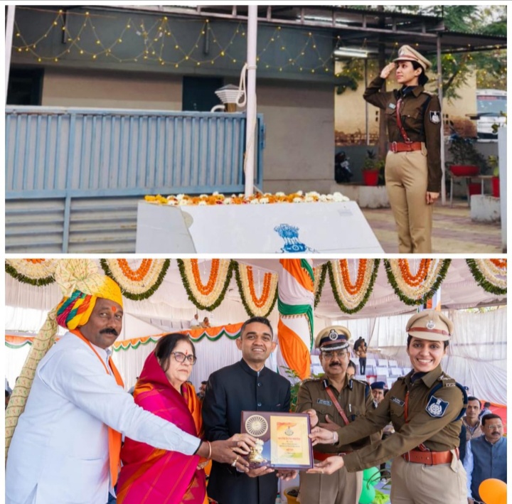 मनावर बेटी की पेटी योजना शुरू करने के लिए आईपीएस अनु बेनीवाल सम्मानित जिले में पहली बार आईपीएस अधिकारी द्वारा परेड सम्पन्न
