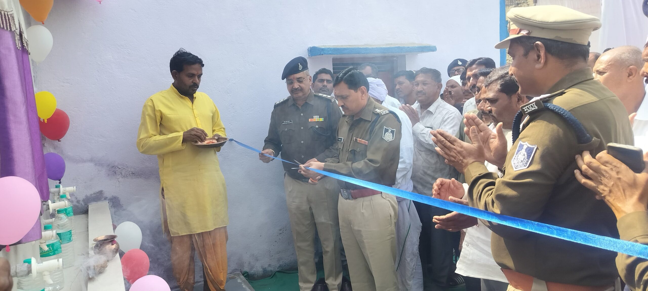 पुलिस अधीक्षक डाबर ने पुलिस चौकी बोकराटा परिसर में आमजन के लिए प्याऊ का शुभारंभ किया गर्मी में आमजनता को मिलेगी बड़ी राहत