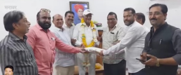 मनावर पन्नालाल गहलोत नवीन तहसील पत्रकार संघ अध्यक्ष निर्वाचित