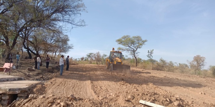 प्रताप गढ़ बरडिया में 11 अप्रैल को प्रसिद्ध पंच मुखी बालाजी मेले की तैयारी जोरो पर