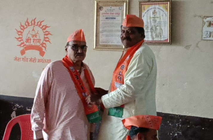 अंजड:- भारतीय जनता पार्टी मण्डल अंजड द्वारा भाजपा का स्थापना दिवस कार्यकर्ता सम्मेलन के साथ मनाया गया वरिष्ठ भाजपा कार्यकर्ताओं का किया स्वागत