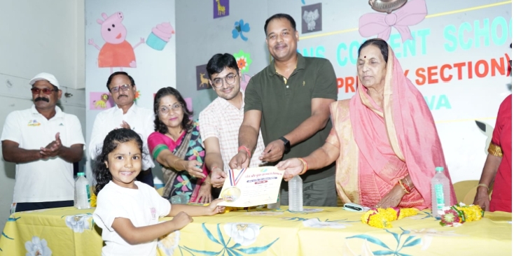 सेंधवा कलेक्टर एवं पुलिस अधीक्षक के निर्देशन में खेल एवं युवा कल्याण विभाग बड़वानी द्वारा आयोजित ग्रीष्मकालीन खेल प्रशिक्षण शिविर 2025 का समापन समारोह