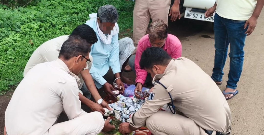 गांजा तस्करी पर थाना निवाली पुलिस का शिकंजा – 700 ग्राम अवैध गांजा सहित आरोपी गिरफ्तार